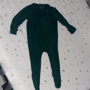Kyte BABY Deep Green Footed One Piece